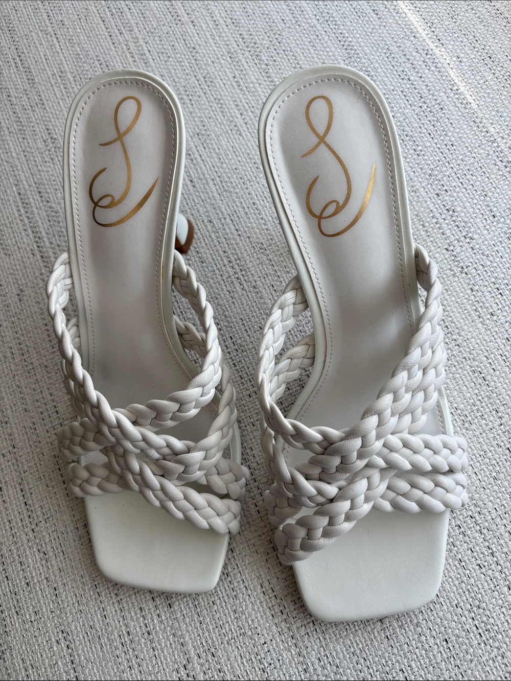 White Leather Sandals